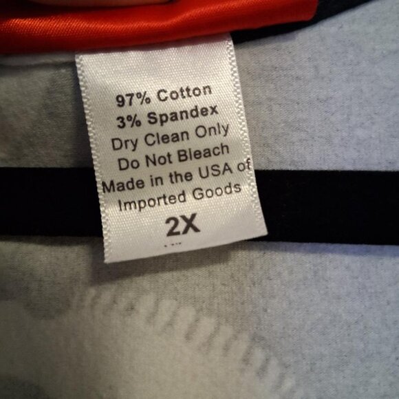 Deadly Dames brand, size 2x, Black/White dress - Picture 3 of 4